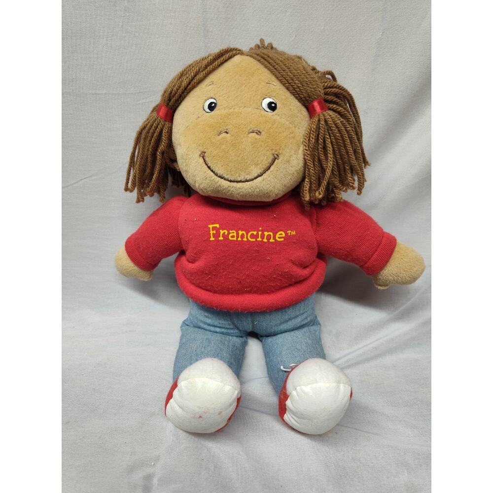 PBS Arthur friend Francine Eden plush stuffed animal Marc Brown TV character